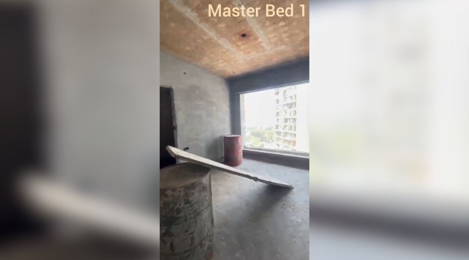 mass-insignia-codename-center-of-life-Construction-status-3BHK-Master-bed-room-may-2025